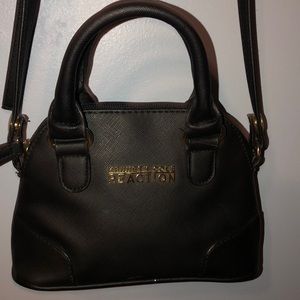 black small purse